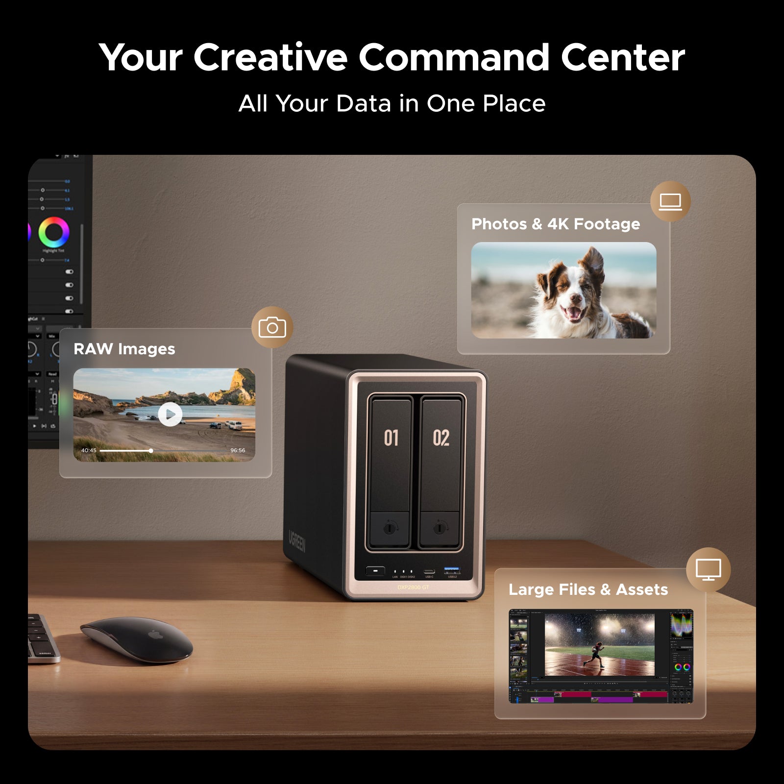UGREEN NASync DXP2800 GT — Your Personal Cloud, No Subscription