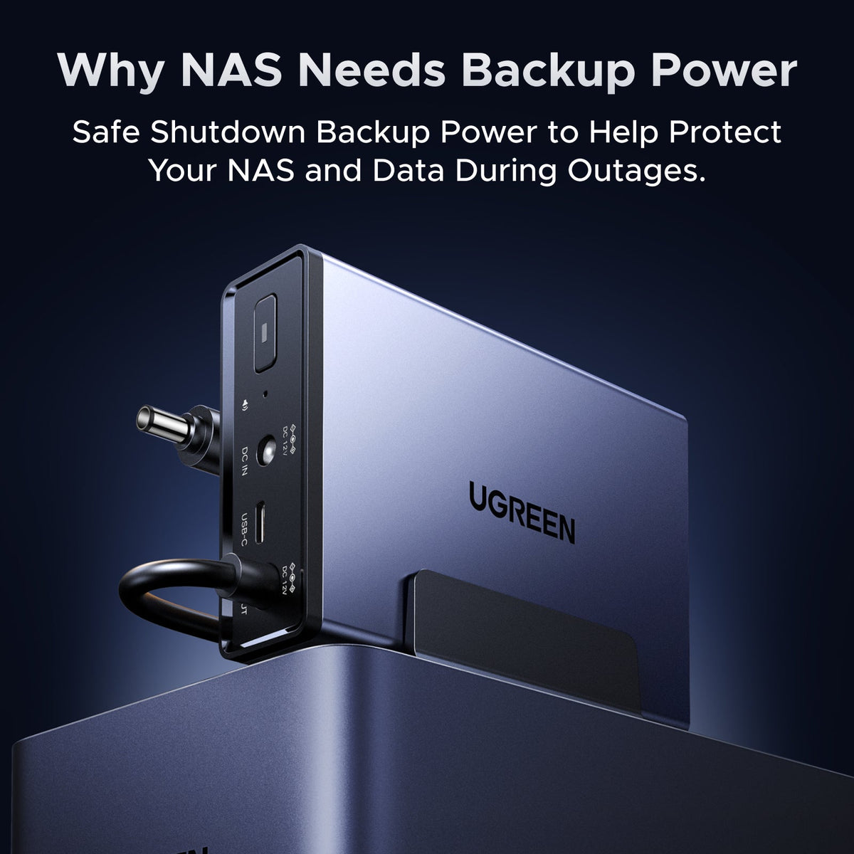 UGREEN NAS 72W DC Uninterruptible Power Supply