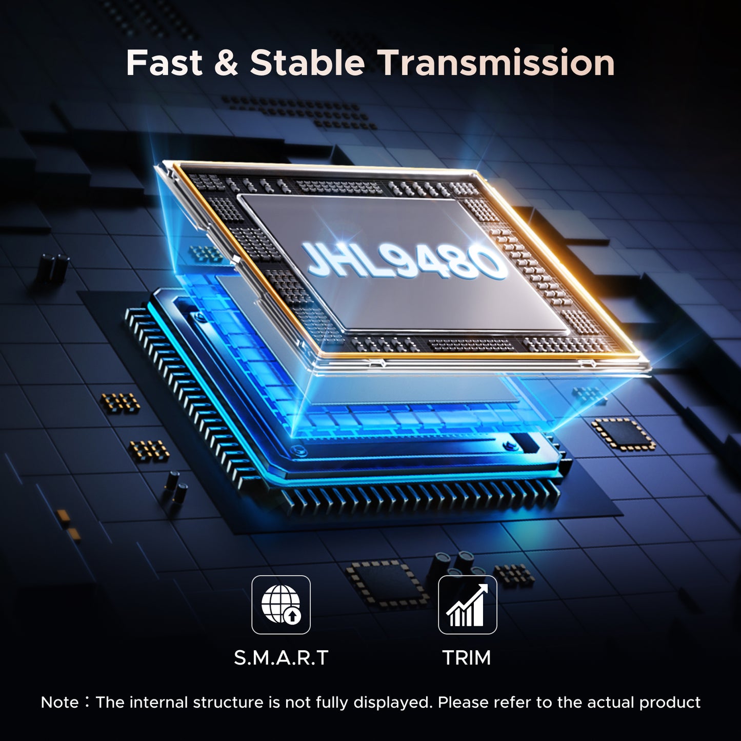 UGREEN 80Gbps 8TB M.2 NVMe SSD Enclosure