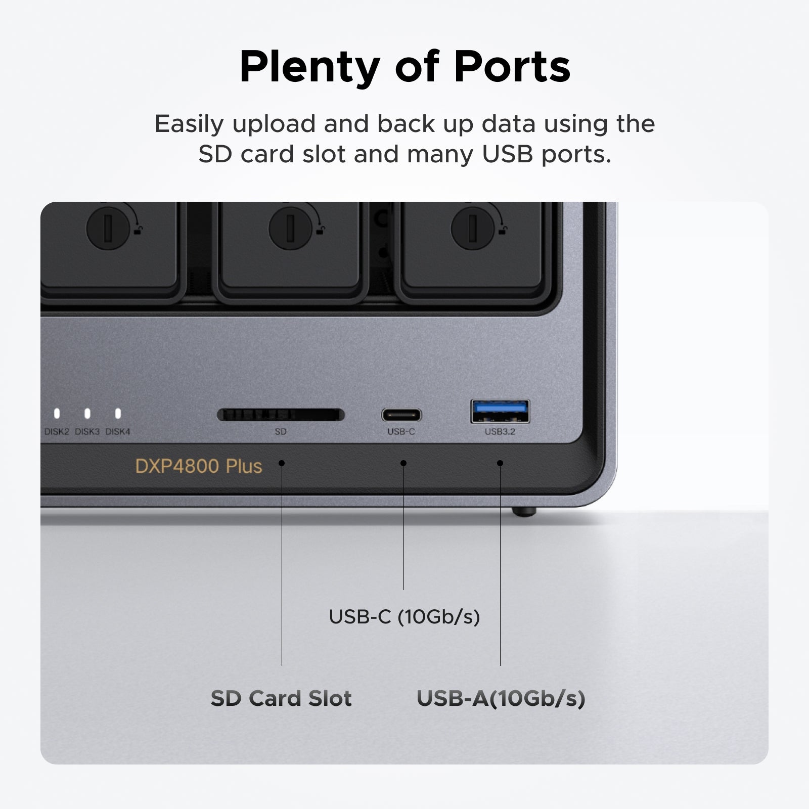 UGREEN NASync DXP4800 Plus | High-Performance 4-Bay NAS