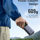 UGREEN Nexode Power Bank 25000mAh 200W portable charger features an ultra-portable power-column design, weighing about 609 grams and fitting easily into a backpack for outdoor and travel use.