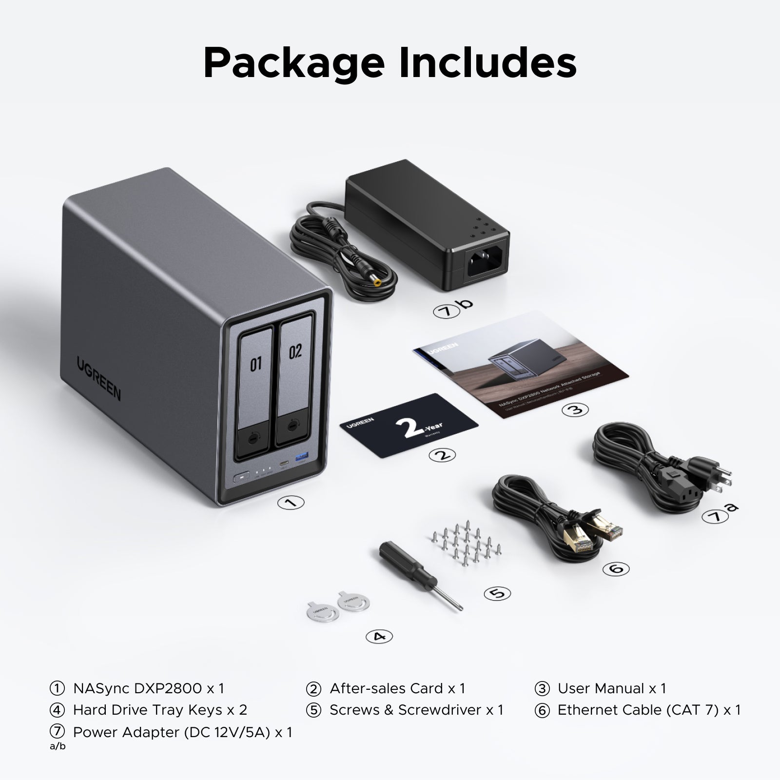 2 bay 76TB NAS Storage | 14-day worry-free trial