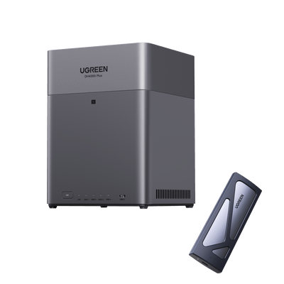 DH4300Plus + M.2 NVMe SSD Enclosure