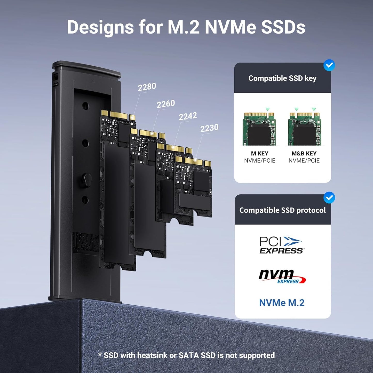 UGREEN 10Gbps M.2 NVMe SSD Enclosure
